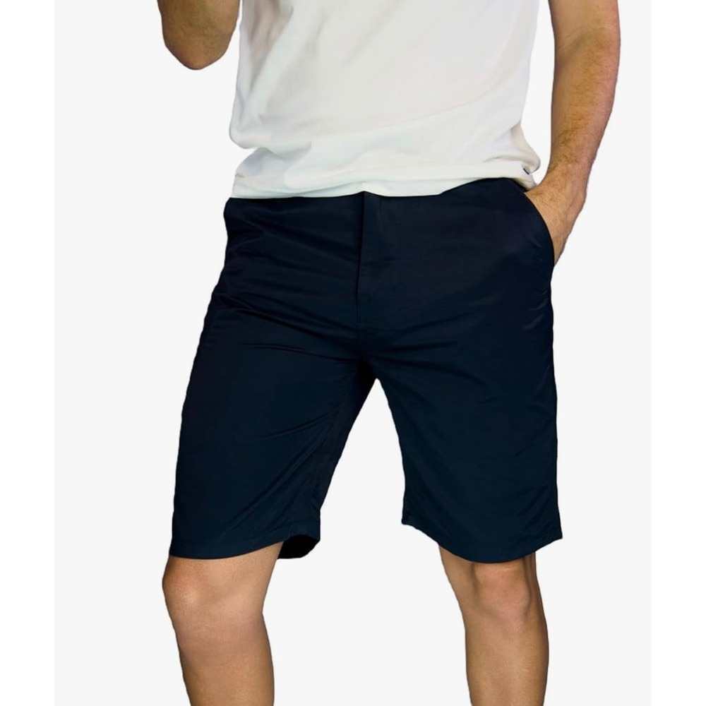 NEW Mens Navy Casual Hybrid Sports‎ Shorts Comfort Fit Size 44